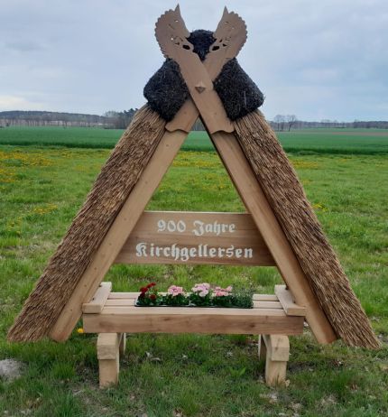 900 Jahre Kirchgellersen Dorfeingang